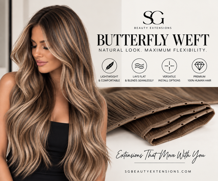 Butterfly Weft Extensions