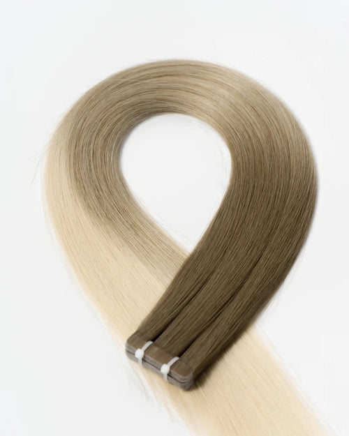 Light Ash Brunette/White Blonde Blend